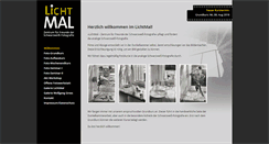 Desktop Screenshot of lichtmal.wolfgangfoto.de
